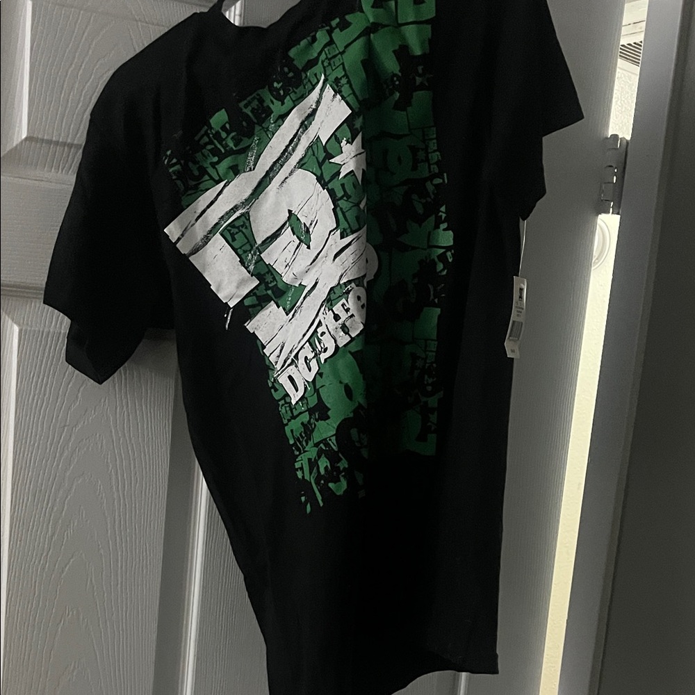 DC Graphic Black and Green Tee